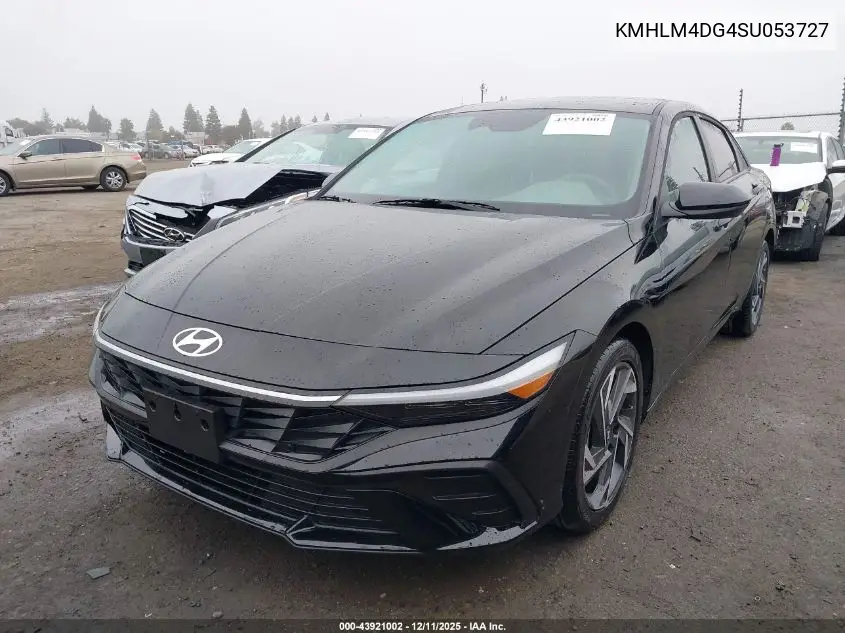 KMHLM4DG4SU053727 2025 Hyundai Elantra Sel Sport