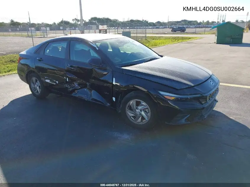 KMHLL4DG0SU002664 2025 Hyundai Elantra Se