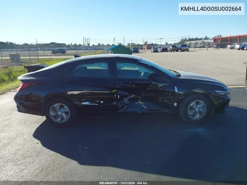 KMHLL4DG0SU002664 2025 Hyundai Elantra Se