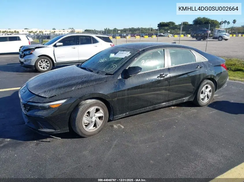 KMHLL4DG0SU002664 2025 Hyundai Elantra Se