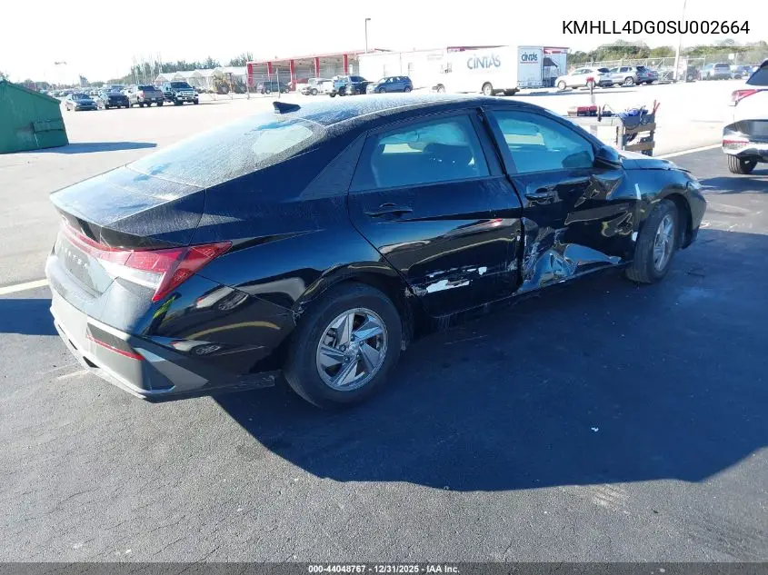 KMHLL4DG0SU002664 2025 Hyundai Elantra Se