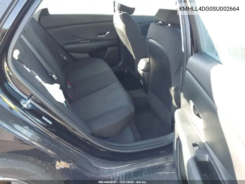 KMHLL4DG0SU002664 2025 Hyundai Elantra Se