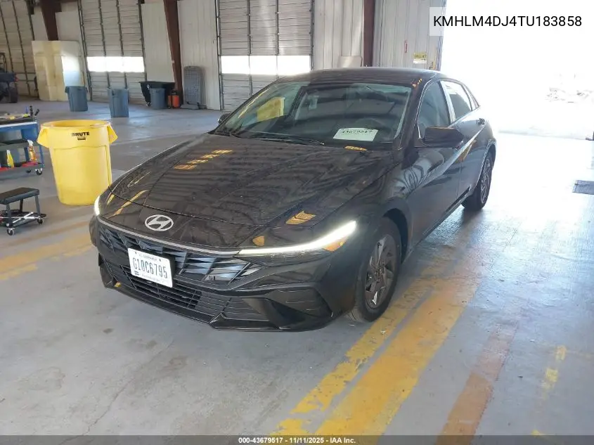 KMHLM4DJ4TU183858 2026 Hyundai Elantra Hybrid Blue