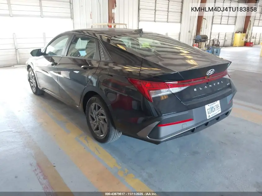 KMHLM4DJ4TU183858 2026 Hyundai Elantra Hybrid Blue