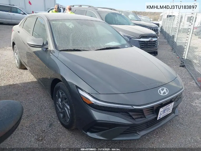 KMHLM4DJ3TU183897 2026 Hyundai Elantra Hybrid Blue