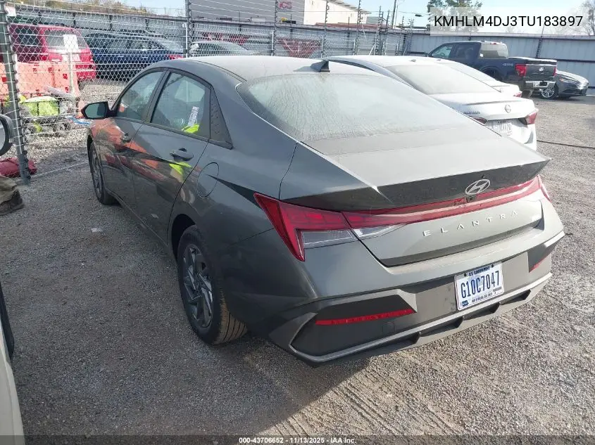 KMHLM4DJ3TU183897 2026 Hyundai Elantra Hybrid Blue