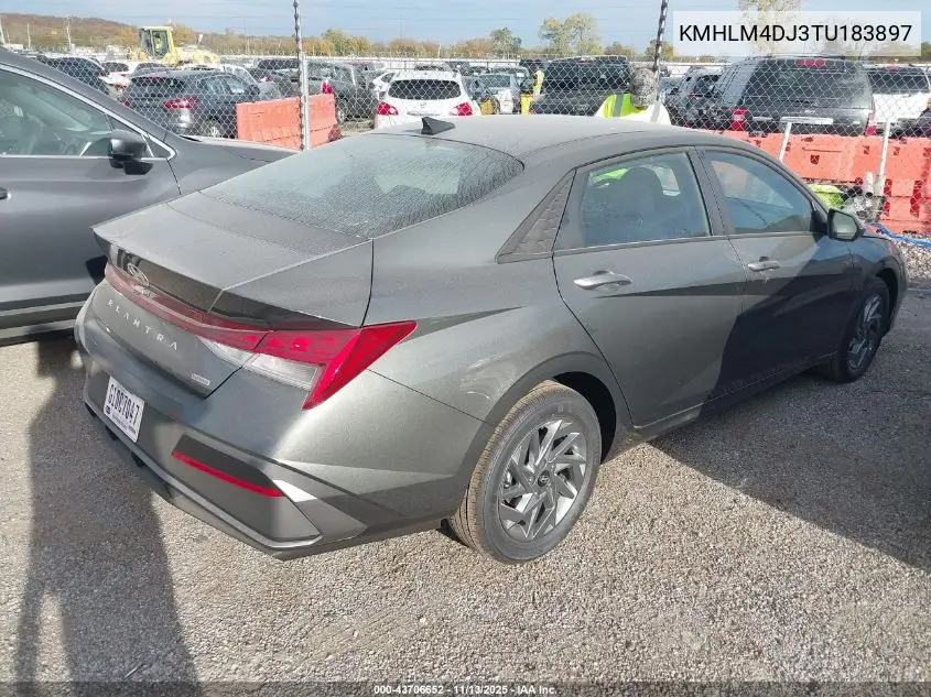 KMHLM4DJ3TU183897 2026 Hyundai Elantra Hybrid Blue