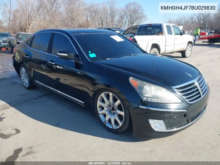 KMHGH4JF7BU029830 2011 Hyundai Equus Signature