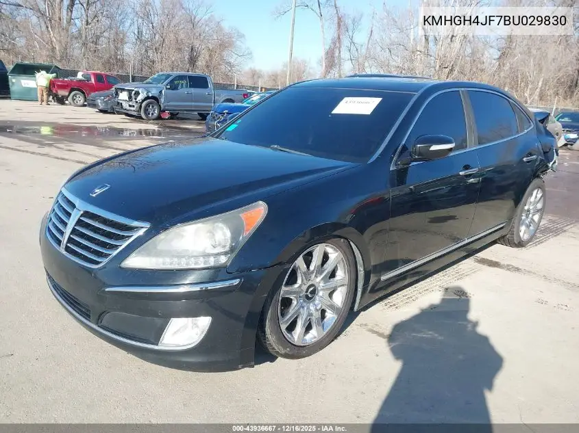 KMHGH4JF7BU029830 2011 Hyundai Equus Signature