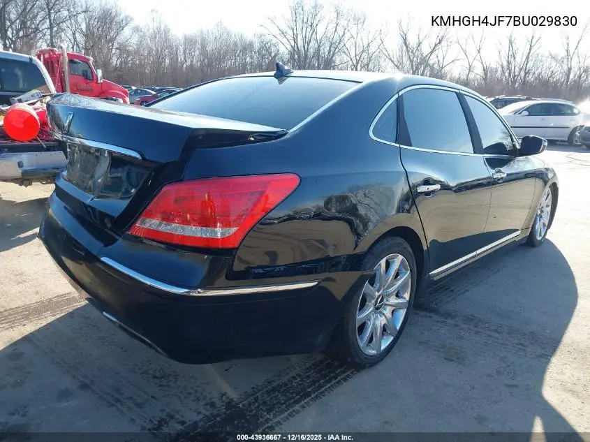KMHGH4JF7BU029830 2011 Hyundai Equus Signature