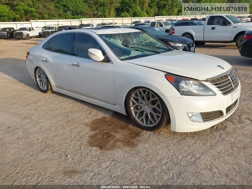KMHGH4JH3EU076519 2014 Hyundai Equus Signature
