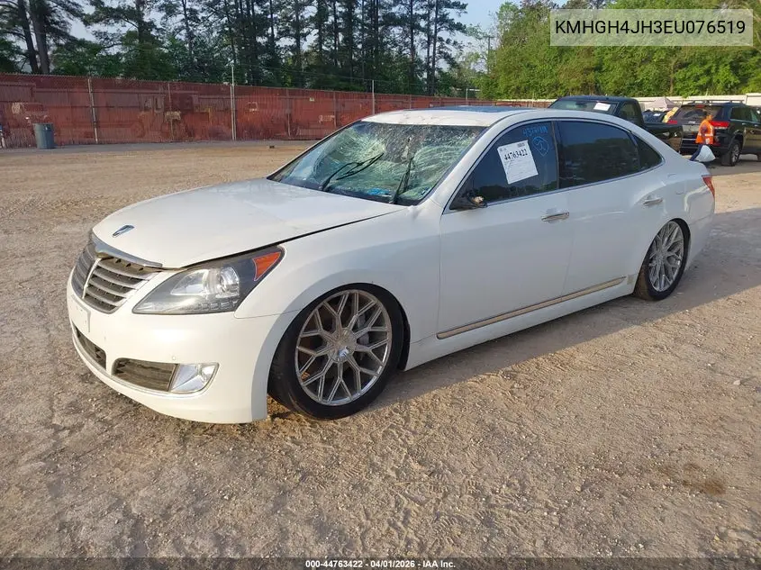 KMHGH4JH3EU076519 2014 Hyundai Equus Signature