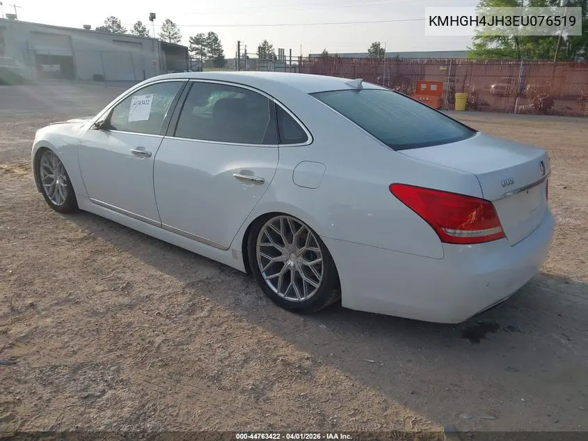 KMHGH4JH3EU076519 2014 Hyundai Equus Signature