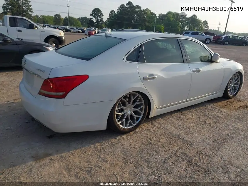 KMHGH4JH3EU076519 2014 Hyundai Equus Signature