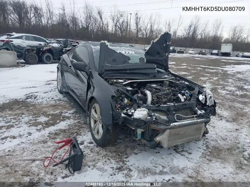 KMHHT6KD5DU080709 2013 Hyundai Genesis Coupe 2.0T