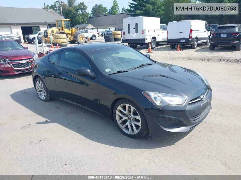 KMHHT6KD7DU080758 2013 Hyundai Genesis 2.0T