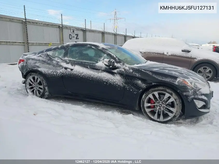 KMHHU6KJ5FU127131 2015 Hyundai Genesis Coupe 3.8L/3.8 R-Spec/3.8 Ult