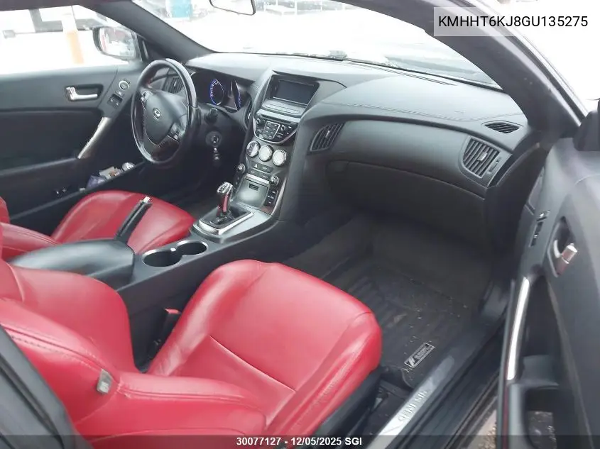 KMHHT6KJ8GU135275 2016 Hyundai Genesis Coupe 3.8L