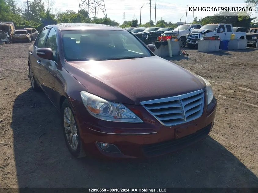 2009 Hyundai Genesis VIN: KMHGC46E99U032656 Lot: 12096550