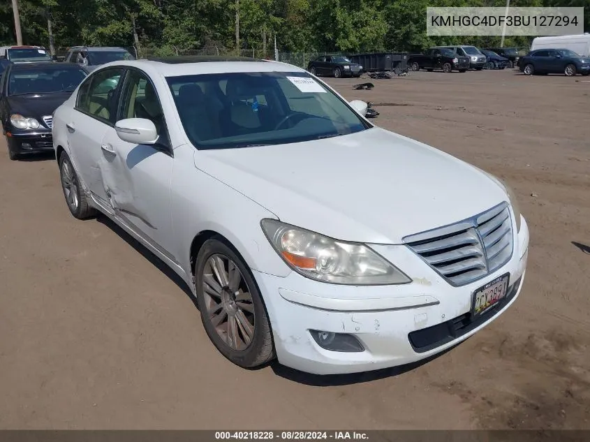 KMHGC4DF3BU127294 2011 Hyundai Genesis 4.6