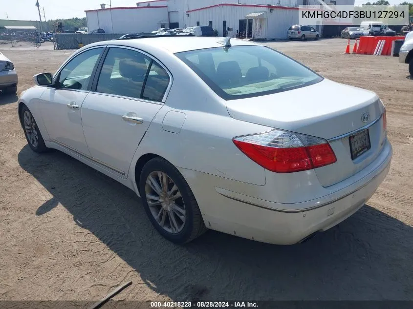 KMHGC4DF3BU127294 2011 Hyundai Genesis 4.6