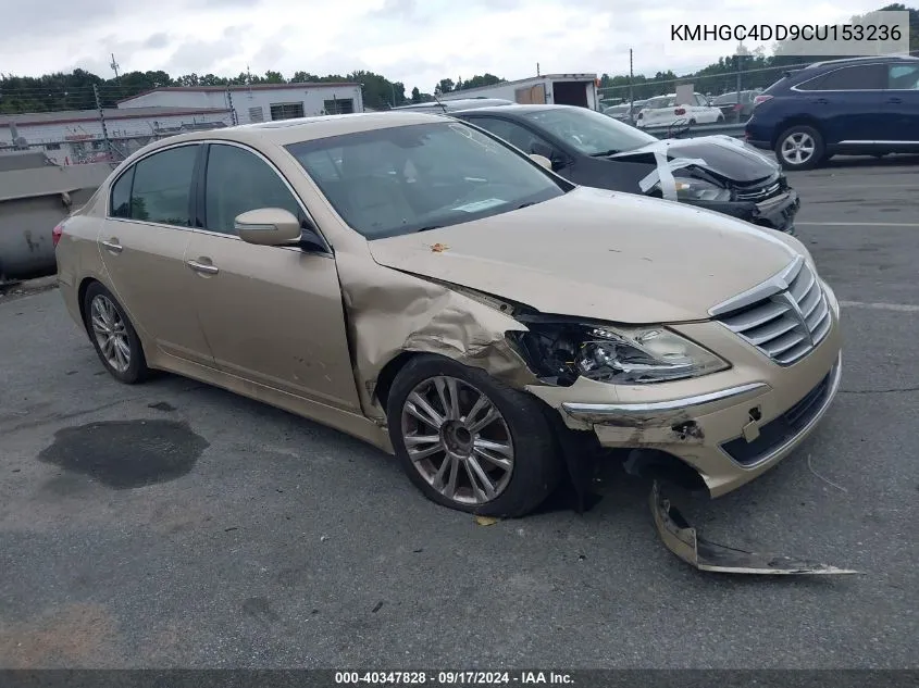 KMHGC4DD9CU153236 2012 Hyundai Genesis 3.8