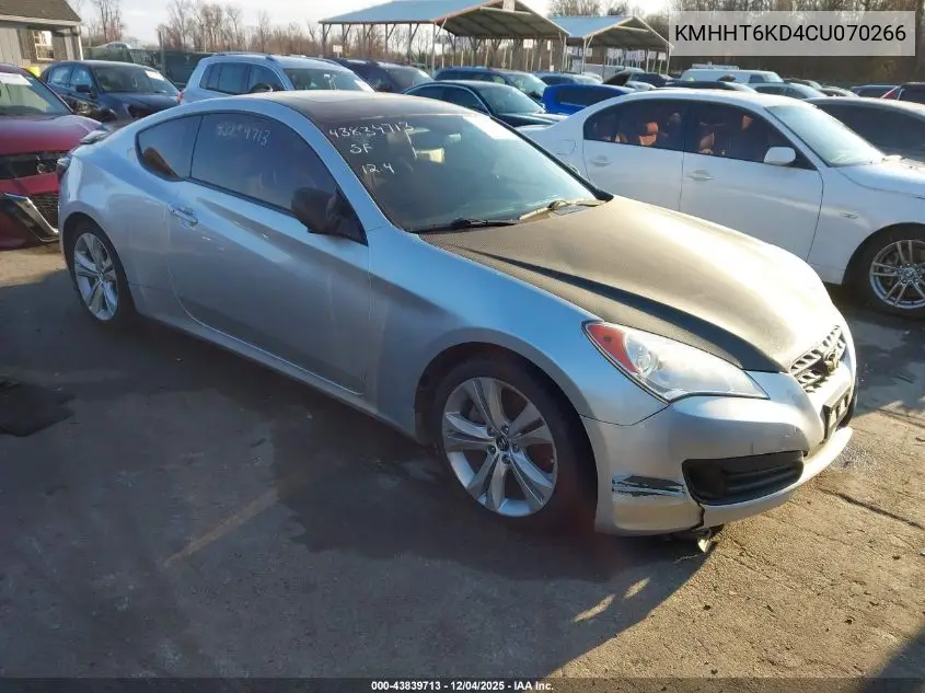 KMHHT6KD4CU070266 2012 Hyundai Genesis 2.0T Premium