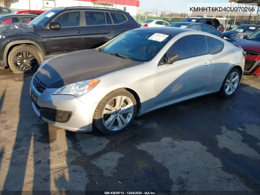 KMHHT6KD4CU070266 2012 Hyundai Genesis 2.0T Premium