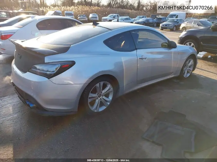 KMHHT6KD4CU070266 2012 Hyundai Genesis 2.0T Premium
