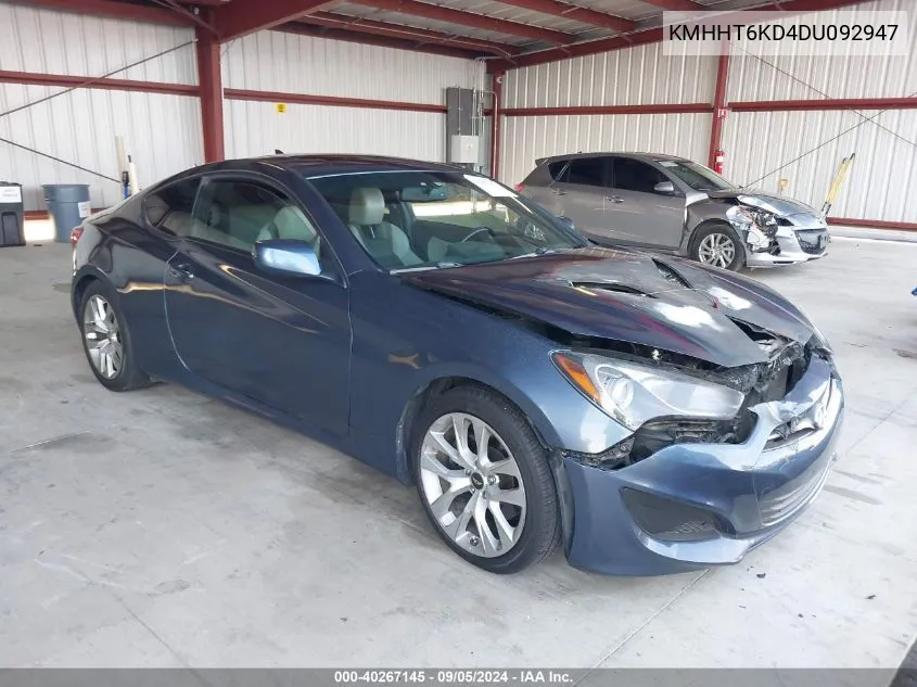 KMHHT6KD4DU092947 2013 Hyundai Genesis 2.0T Premium