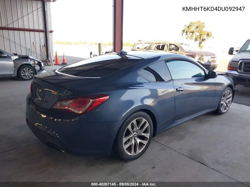 KMHHT6KD4DU092947 2013 Hyundai Genesis 2.0T Premium