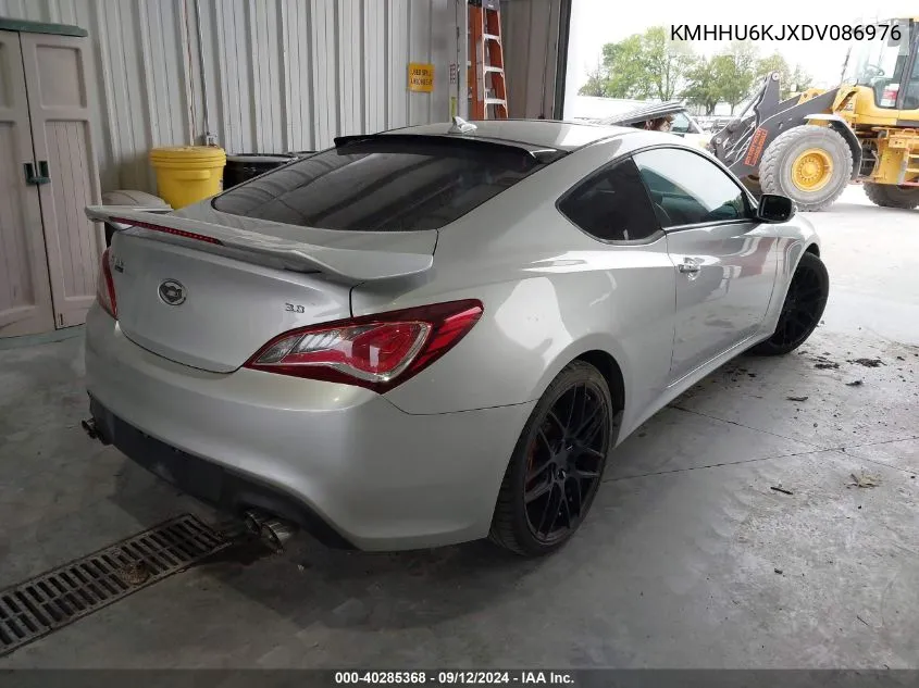 KMHHU6KJXDV086976 2013 Hyundai Genesis 3.8 Track