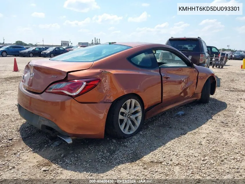 KMHHT6KD5DU093301 2013 Hyundai Genesis 2.0T Premium