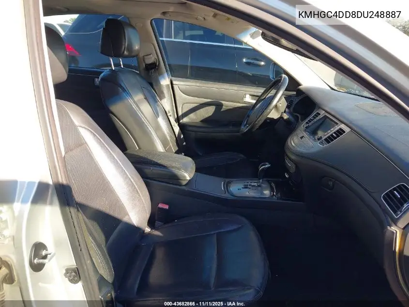 KMHGC4DD8DU248887 2013 Hyundai Genesis 3.8
