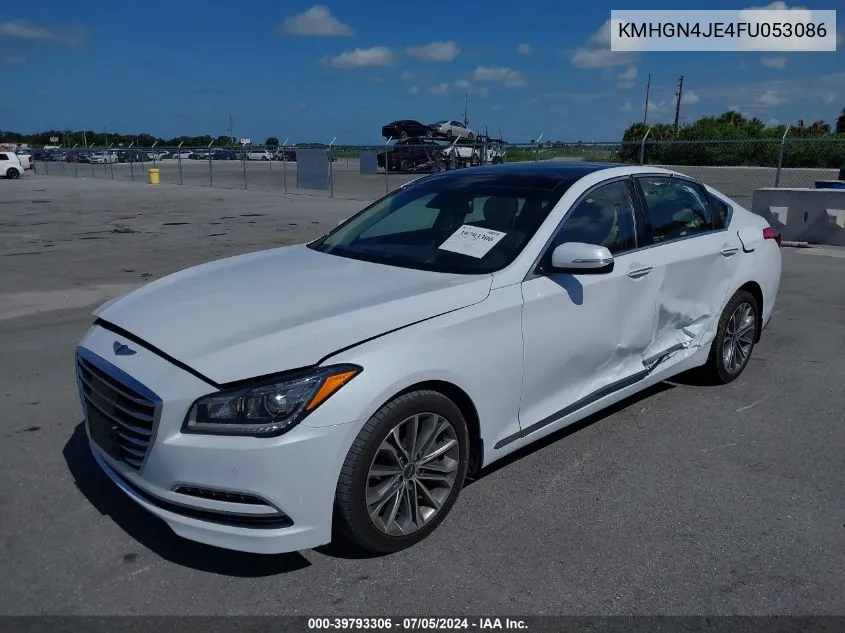 KMHGN4JE4FU053086 2015 Hyundai Genesis 3.8