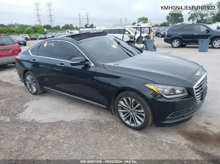 KMHGN4JE6FU101932 2015 Hyundai Genesis 3.8