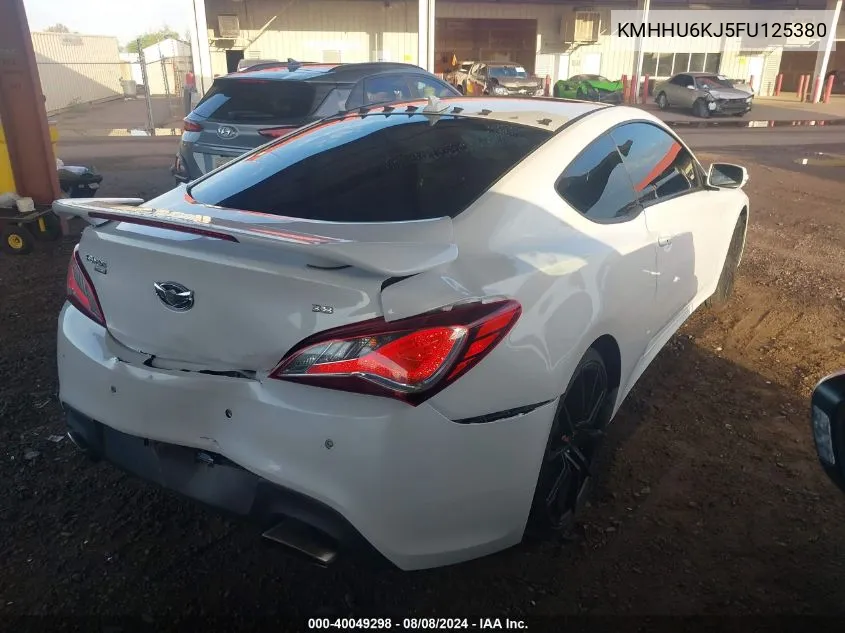 KMHHU6KJ5FU125380 2015 Hyundai Genesis 3.8 Ultimate