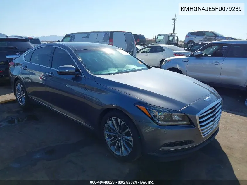 KMHGN4JE5FU079289 2015 Hyundai Genesis 3.8