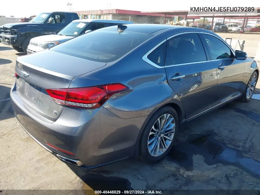 KMHGN4JE5FU079289 2015 Hyundai Genesis 3.8