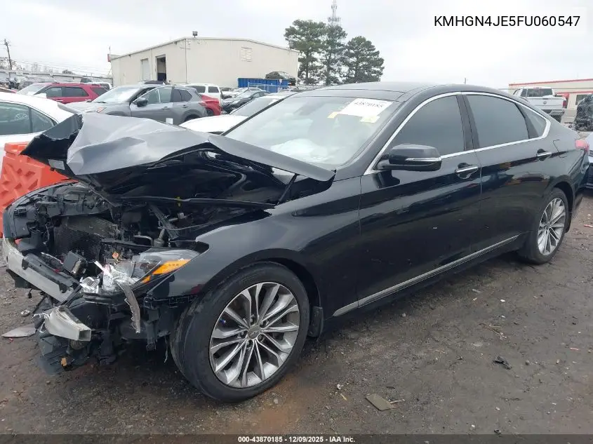 KMHGN4JE5FU060547 2015 Hyundai Genesis 3.8
