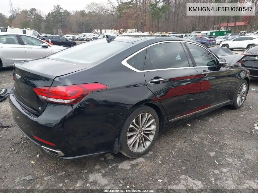 KMHGN4JE5FU060547 2015 Hyundai Genesis 3.8