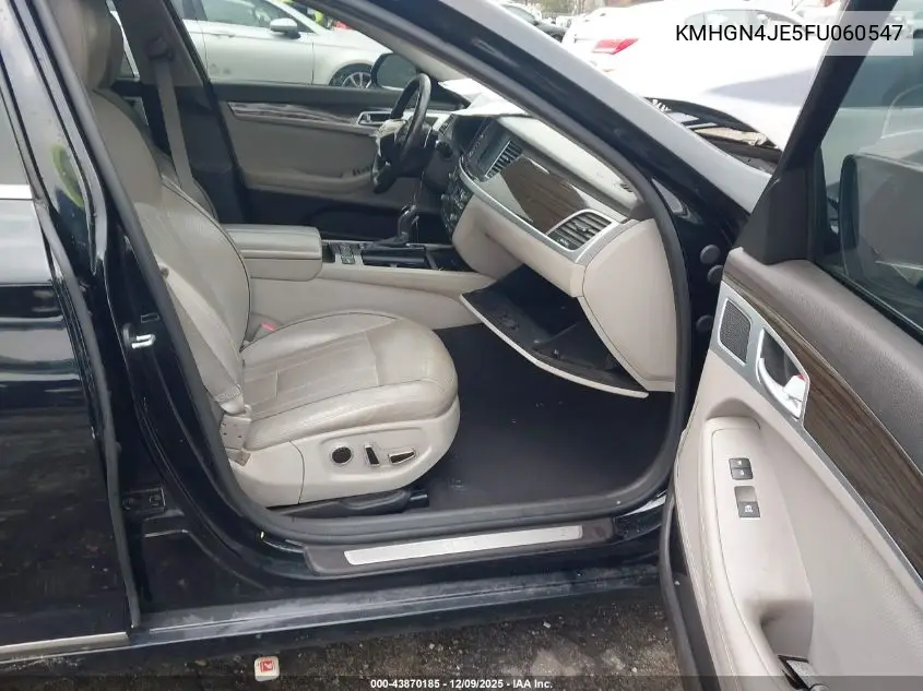 KMHGN4JE5FU060547 2015 Hyundai Genesis 3.8
