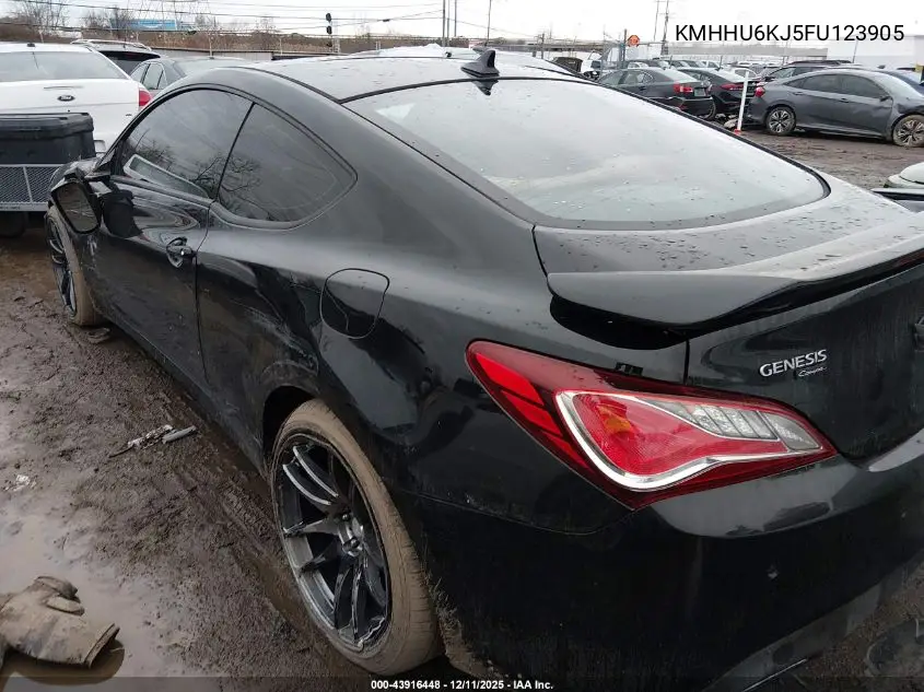 KMHHU6KJ5FU123905 2015 Hyundai Genesis 3.8 Ultimate
