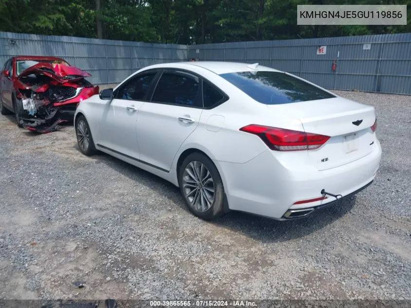 KMHGN4JE5GU119856 2016 Hyundai Genesis 3.8