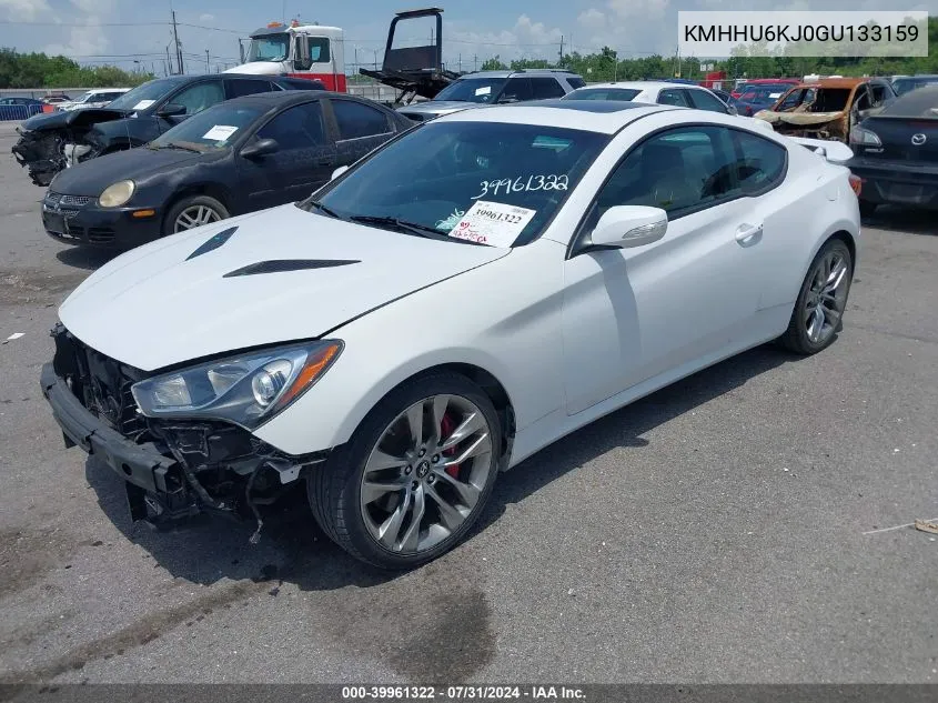 KMHHU6KJ0GU133159 2016 Hyundai Genesis 3.8 Ultimate