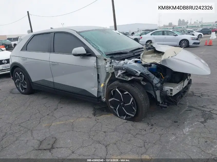 KM8KM4DB8RU242326 2024 Hyundai Ioniq 5 Se Standard Range
