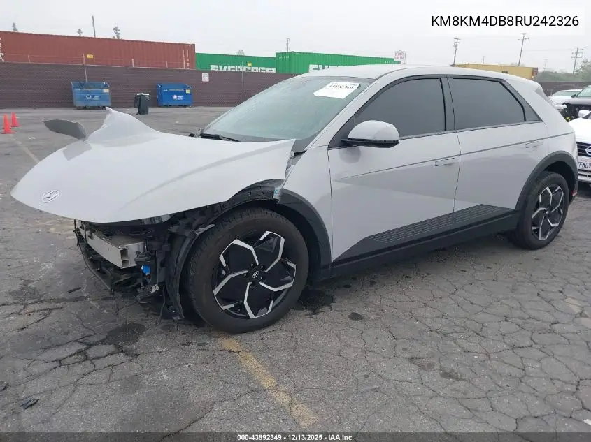 KM8KM4DB8RU242326 2024 Hyundai Ioniq 5 Se Standard Range