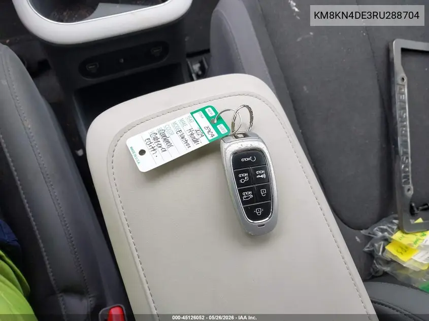 2024 Hyundai Ioniq 5 Sel VIN: KM8KN4DE3RU288704 Lot: 45126052