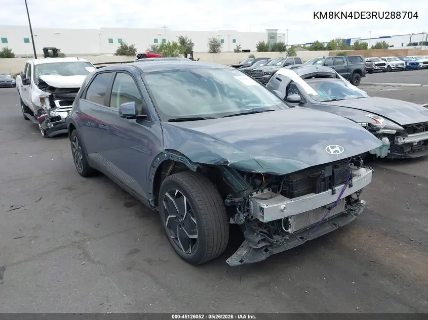 2024 Hyundai Ioniq 5 Sel VIN: KM8KN4DE3RU288704 Lot: 45126052