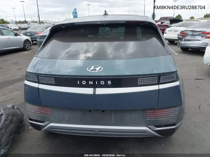 2024 Hyundai Ioniq 5 Sel VIN: KM8KN4DE3RU288704 Lot: 45126052